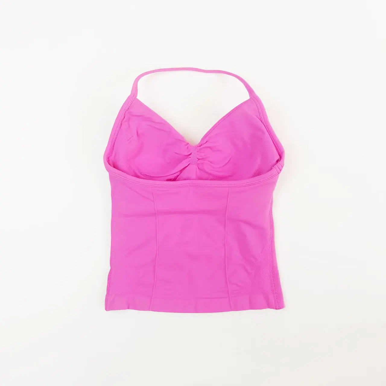 Women Longline Strappy Sports Bra – Open Back Yoga Gym Fitness Tank Top - Image 4