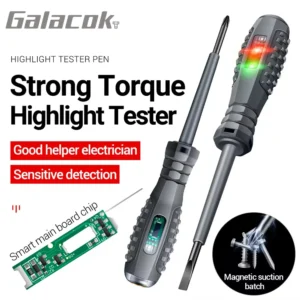 Non-Contact Voltage Tester Screwdriver AC 70-600V Electric Test Pen