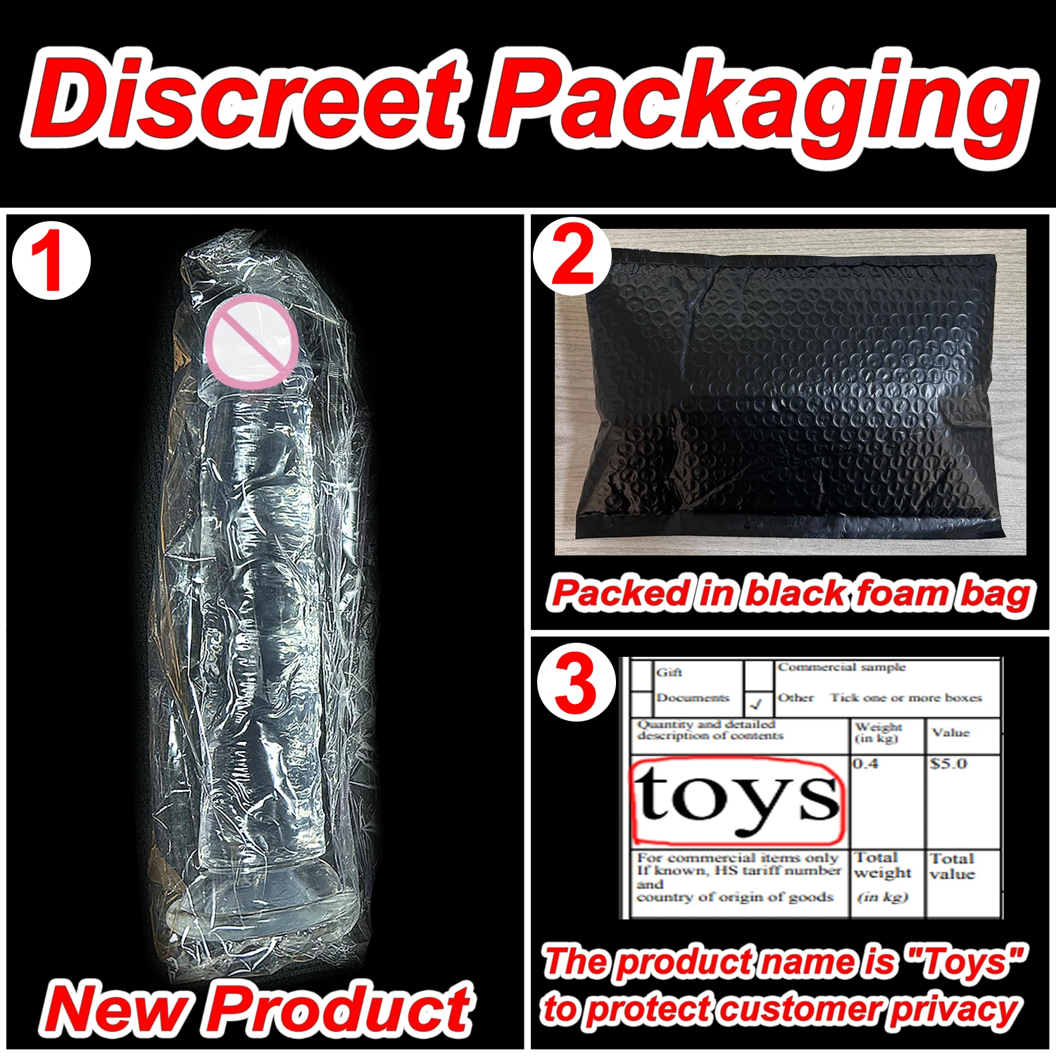 5 Colors Mini Transparent Suction Cup Dildo Soft Personal Massager Toy - Image 6