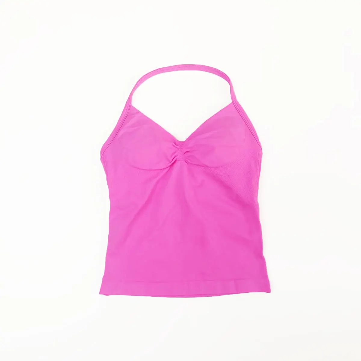 Women Longline Strappy Sports Bra – Open Back Yoga Gym Fitness Tank Top - Image 3
