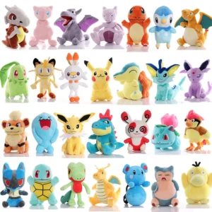 Cute Pokémon Plush Toy – Soft Stuffed Doll Kids Gift Collection (70 Models)