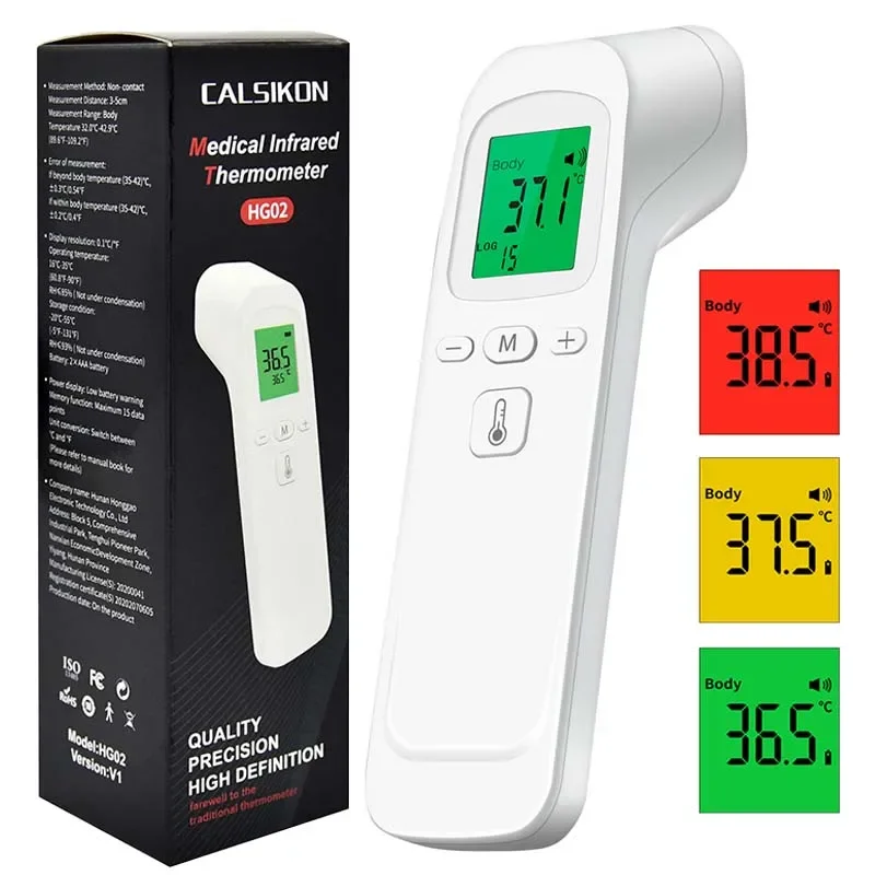 Non-Contact Infrared Forehead Thermometer Digital Medical Fast Read