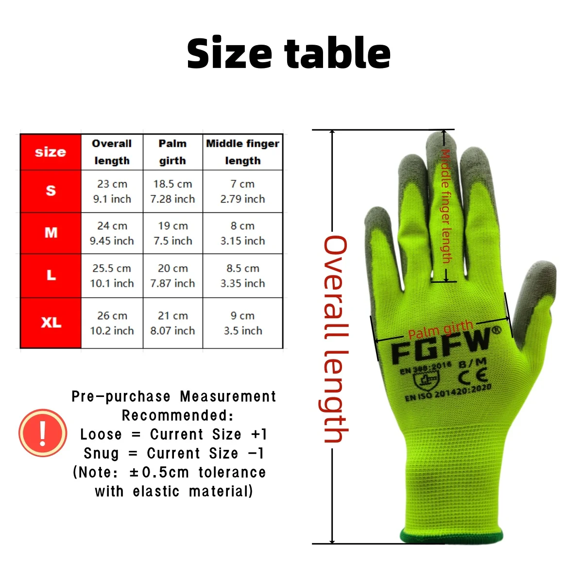 PU Coated Work Gloves 10 Pairs Lightweight Safety Gloves EN388 Certified - Image 5