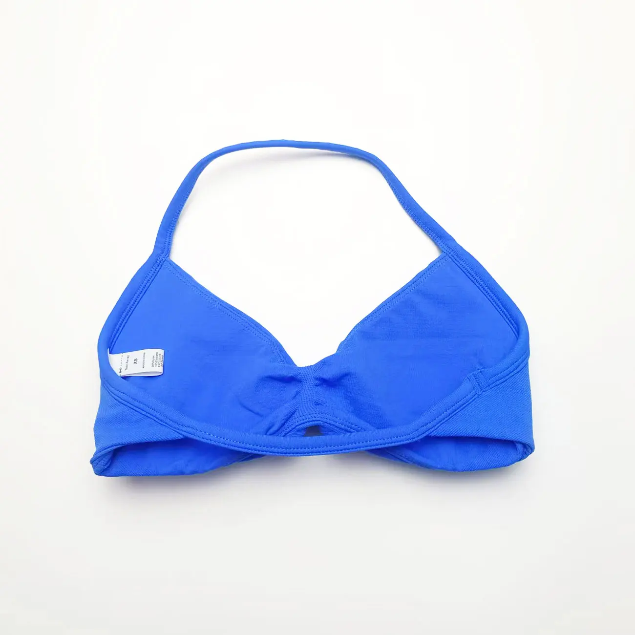 Women Strappy Sports Bra – High Support Seamless Halter Gym Yoga Top With Pads - Image 3