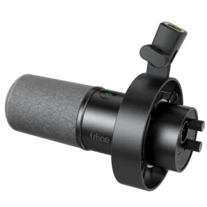 FIFINE K688 USB/XLR Dynamic Microphone Shock Mount Gaming Streaming Mic